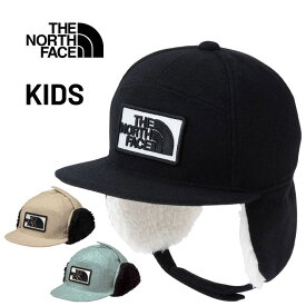 送料無料 ザ・ノース・フェイス キッズ 防寒用 帽子 耳当て付 THE NORTH FACE ウィンター トラッカーキャップ あごストラップ付 フリース 子ども用 ジュニア 保温 2WAY ぼうし アウトドア 雪遊び カジュアル 子供 こども 秋冬 ブランド アパレル/NNJ42321