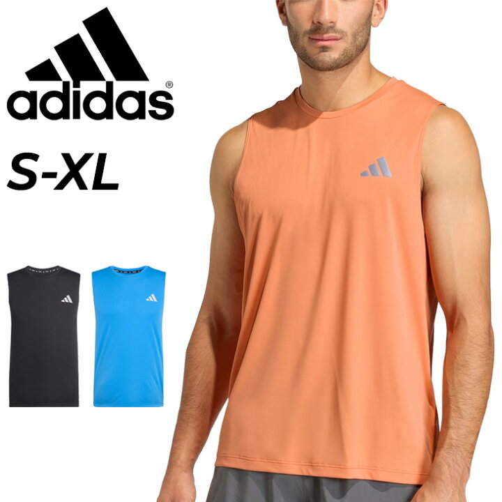 楽天市場】アディダス ノースリーブシャツ メンズ adidas Run Ess Tank 