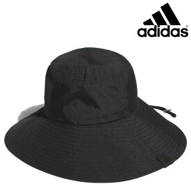アディダス 帽子 レディース UVハット adidas UVバケットハット 女性用 ぼうし あご紐付き 大きなつば UVカット 紫外線対策 日焼け対策 黒 デイリー 普段使い スポーツ観戦 キャンプ フェス レジャー ビーチ スポーツ ブランド レディース帽子 バゲハ アクセサリー/WO375