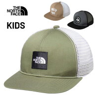 ザ・ノース・フェイス 帽子 キッズ メッセージメッシュキャップ THE NORTH FACE 子供 ジュニア 男の子 女…