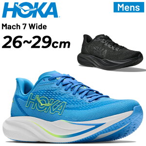 �������� �z�J �����Y �����j���O�V���[�Y ���L HOKA �}�b�n7 MACH 7 ���C�h ���[�J�b�g ���� ���[�h�����j���O �W���M���O�V���[�Y �j���p �����V���[ �傫���T�C�Y �X�|�[�c�V���[�Y �^���C 
