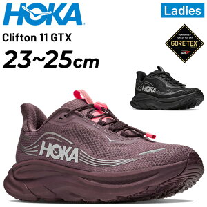 �������� �z�J ���f�B�[�X �����j���O�V���[�Y HOKA �N���t�g�� 11 GTX Clifton 11 GTX �h�� �X�j�[�J�[ �S�A�e�b�N�X GORE-TEX �W���M���O ���[�h���� �E�H�[�L���O �J�̓� �S�V�� ���� �����V���[ �X