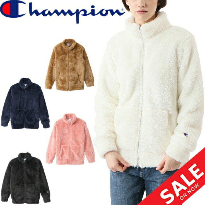 楽天市場 送料無料 フリース ジャケット レディース アウター チャンピオン Champion スポーティ カジュアル 保温 シンプル 女性 上着 Cw S614 Apworld