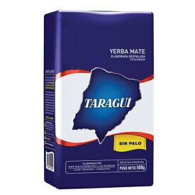 アルゼンチンから直輸入 ミネラル ポリフェノール豊富 飲むサラダ 南米のパワー タラグイ マテ茶 茶葉500g(TARAGUI MATE SinPalo)