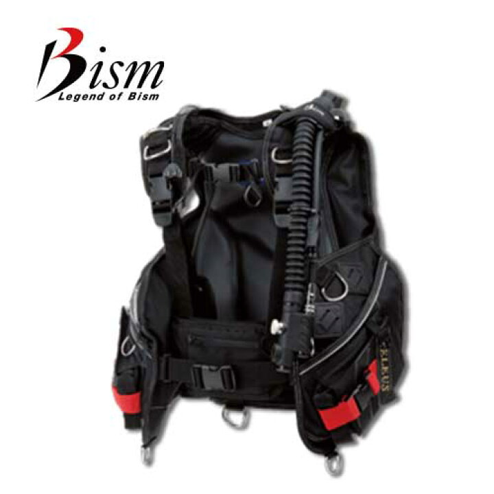 楽天市場】ダイビング BCD 重器材 Bism ビーイズム NELEUS BC VERSION 