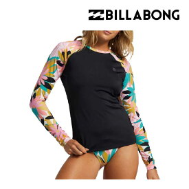 BILLABONG ビラボン ラッシュガード 長袖 レディース サーフィン プール マリンスポーツ ADIV LS RG Tシャツ ロンT BD013887