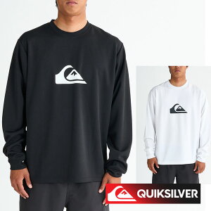 y30%OFF SALEz QUIKSILVER NCbNVo[bVK[h Y TVc bVT COMP LOGO LS QLY251016  UVJbg Xgb` vI[o[ t[h ̌^Jo[ bVTVc