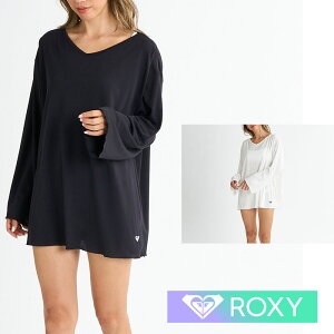 【30%OFF SALE】 ROXY ロキシー ラッシュガード レディース 長袖 Tシャツ ラッシュTシャツ TIDAL CREST RLY251050 水陸両用 UVカット 水着 サーフ サーフィン ブランド