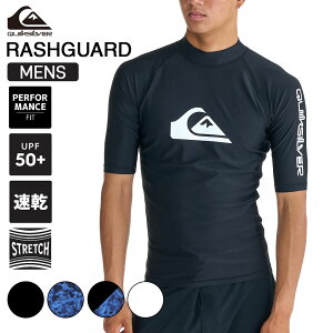 �N�C�b�N�V���o�[ QUIKSILVER ���b�V���K�[�h �����Y ���� �n�C�l�b�N UPF50+ ���� 4WAY�X�g���b�` �g���R�b�g �p�t�H�[�}���X�t�B�b�g �T�[�t�B�� �C ALL TIME SR QLY261006