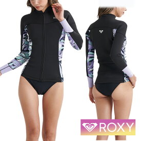 ROXY ロキシー ウェットスーツ ウエットスーツ レディース ジャケット フルスーツ 2mm サーフィン ビーチ RWT241703 2.0 SWELL SERIES FZ LS JKT