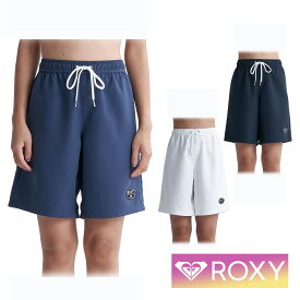 ROXY ロキシー ボードショーツ サーフパンツ ショートパンツ パンツ レディース 無地 シンプル ロング丈 体型カバー カバーアップ 水陸両用 30代 40代 50代 プール RBS245016 EVENING CALM