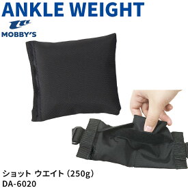 ショットウエイト 250g 単品 MOBBYS 追加ウエイト 足元バランス調整 足の浮力を抑える スキューバダイビング ドライスーツ 小物 DA-6020 モビーズ