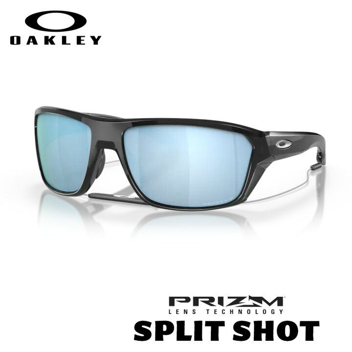 楽天市場】OAKLEY オークリー SPLIT SHOT Black Ink Prizm Deep Water 