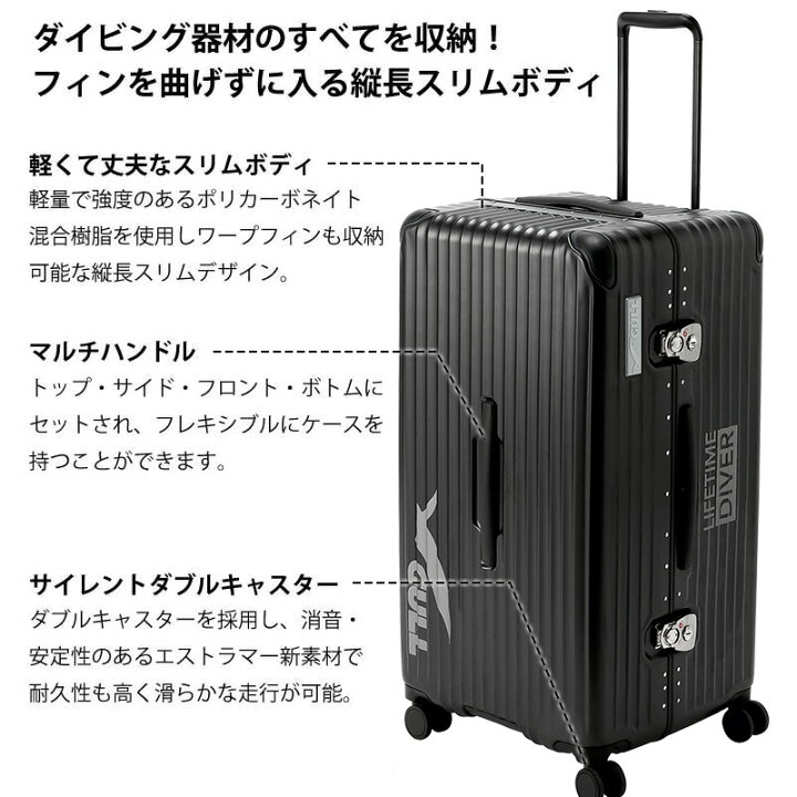 楽天市場】【数量限定】GULL HARD SHELL SUITCASE ガル ハードシェル  