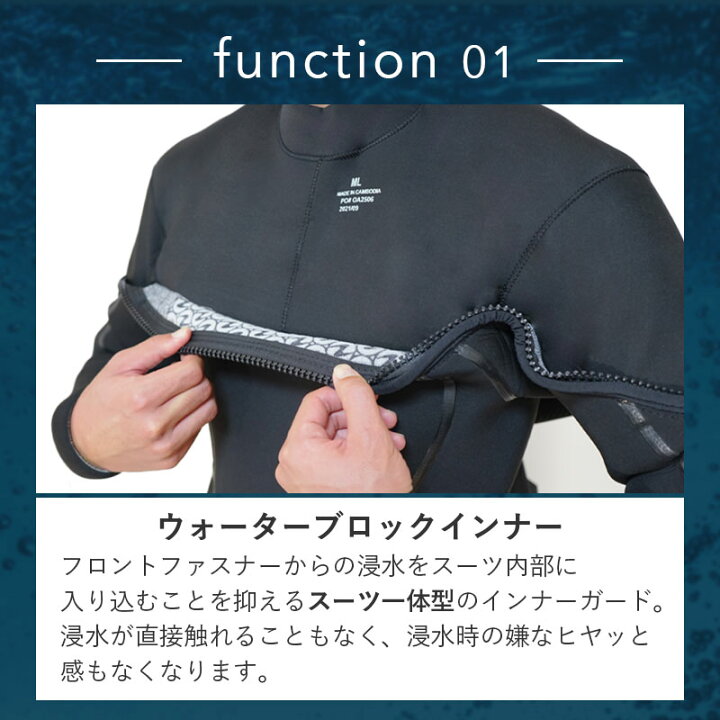 楽天市場】ウェットスーツ セミドライ メンズ AQUALUNG アクアラング  