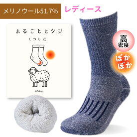 【1位獲得】1足 まるごとヒツジ 靴下 レディース 冬 足 防寒 ソックス 厚手 ルームソックス もこもこ あったか靴下 メリノウール 羊毛 ウール パイル 保温 あったか ソックス 暖かい 温かい あたたかい 登山靴下 登山 トレッキング 女性用 冷え対策 セット 23.5-26cm