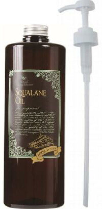楽天市場】【大容量】天然100% スクワランオイル 1000ml 別売りポンプ 