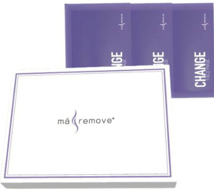 楽天市場】【選べる本数】ma remove（マ・リムーブ)FACE MASK CHANGE 