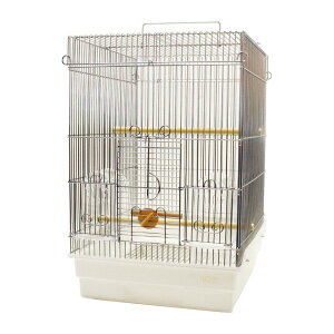 ホーエイ 35手のり ステンレス ホワイトhoei 35 手 のり 鳥かご 鳥 ケージ おしゃれ インコ オカメインコ セキセイインコ 中型インコ 種類 中型 小型 小鳥 文鳥 鳥籠 とりかご 鳥カゴ ステンレス