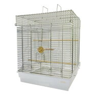 ホーエイ 465オカメ ホワイト インコ 鳥かご ケージ 鳥カゴ 大型ケージ 中型インコ おしゃれ 鳥 ゲージ …