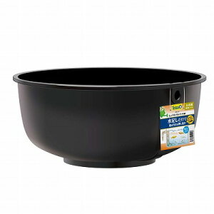 【テトラ】テトラ じょうろでキレイメダカ鉢 丸45 黒