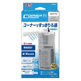 【GEX】コーナーパワーフィルター1　ホワイト　