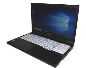 富士通 LIFEBOOK A574/MX (FMVA1002CP) Windows10 Pro 64bit 15.6インチ テンキー Core i3-4000M 2.4GHz メモリ 4GB HDD 500GB(SATA) DVDマルチ WPS Office2付き