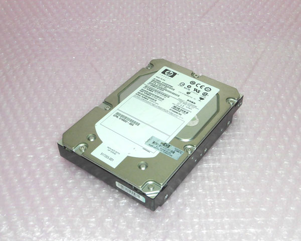 HP 516810-002(EF0450FARMV) SAS 450GB 15k 3.5インチ 中古ハードディスク