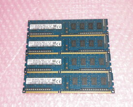 中古メモリー SK hynix PC3-12800U 8GB(2GB×4枚) DELL PRECISION T3610取外し品