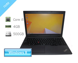 Windows8.1 Pro 64bit Lenovo ThinkPad L540 20AU-A0MJJP Core i5-4200M 2.5GHz 4GB 500GB DVD-ROM 無線LAN 15.6インチ テンキー 中古ノートパソコン