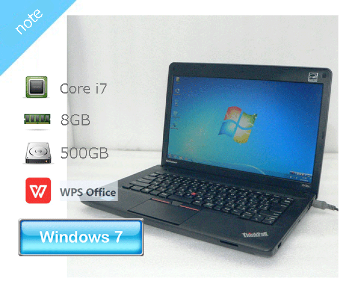 楽天市場】Windows7 Home 64bit Lenovo TkinlPad Edge E430c 3365-CTO