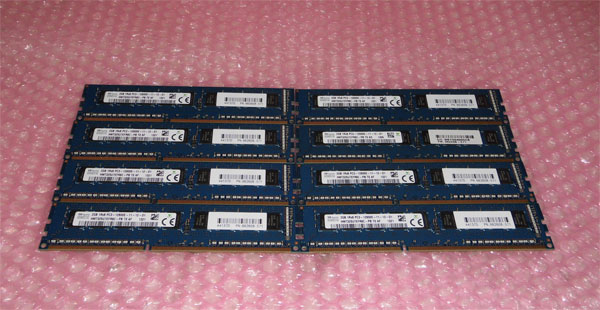 中古メモリー HP 662608-571 PC3-12800E 16GB(2GB×8枚) HP Workstation Z820取り外し品 |  アクアライト