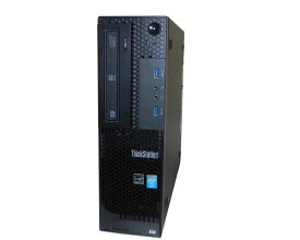 Windows10 Pro 64bit Lenovo ThinkStation E32 SFF 30A2-003NJP Xeon E3-1270 V3 3.5GHz 8GB SSD 256GB + 2TB (SATA) Quadro K600 中古ワークステーション