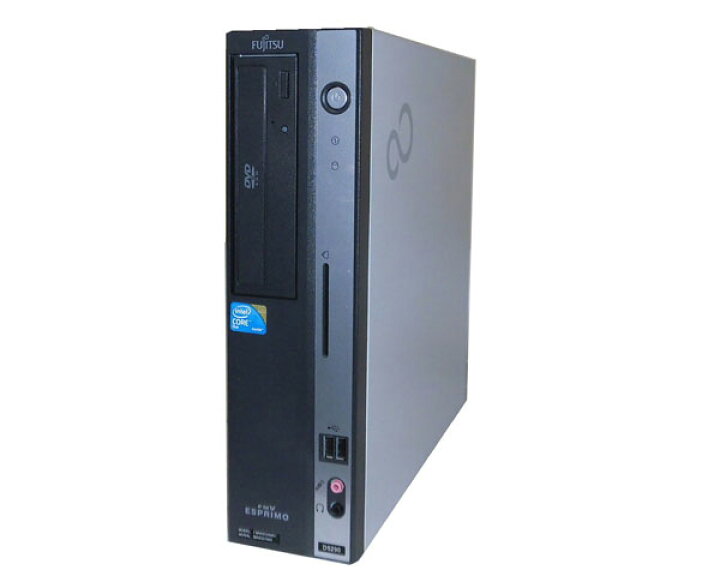 楽天市場】Windows7 富士通 ESPRIMO FMV-D5290 (FMVDD2A0G1) Core2Duo 