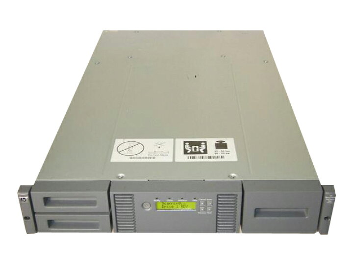 HP StorageWorks MSL2024 G3 Tape Library - LTO - 407351-001 - Renouvelé, Garantie 1 An