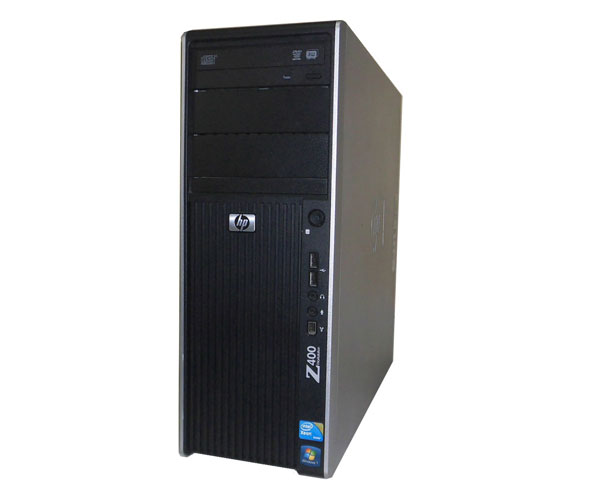 リカバリー付き Windows7 32bit 64bit 全国一律送料無料 中古ワークステーション 送料無料 HP Workstation Z400 VS933AV 水冷モデル 250GB 年中無休 DVDマルチ 2.66Ghz W3520 ATI 6GB Xeon FirePro V3800