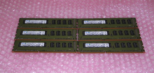 DELL PRECISION T3500取外し品 海外並行輸入正規品 超特価SALE開催 中古メモリー PC3-10600E 2GB×6 12GB