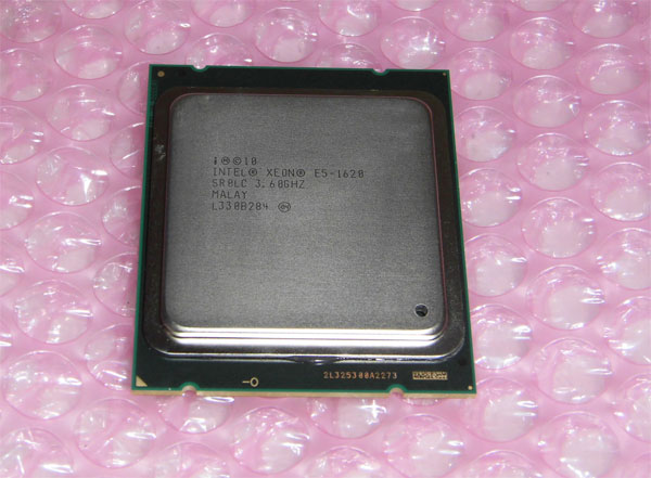 出群 中古CPU プレゼント Intel Xeon E5-1620 SR0LC PRECISION T3600取外し品 4コア 3.6GHz