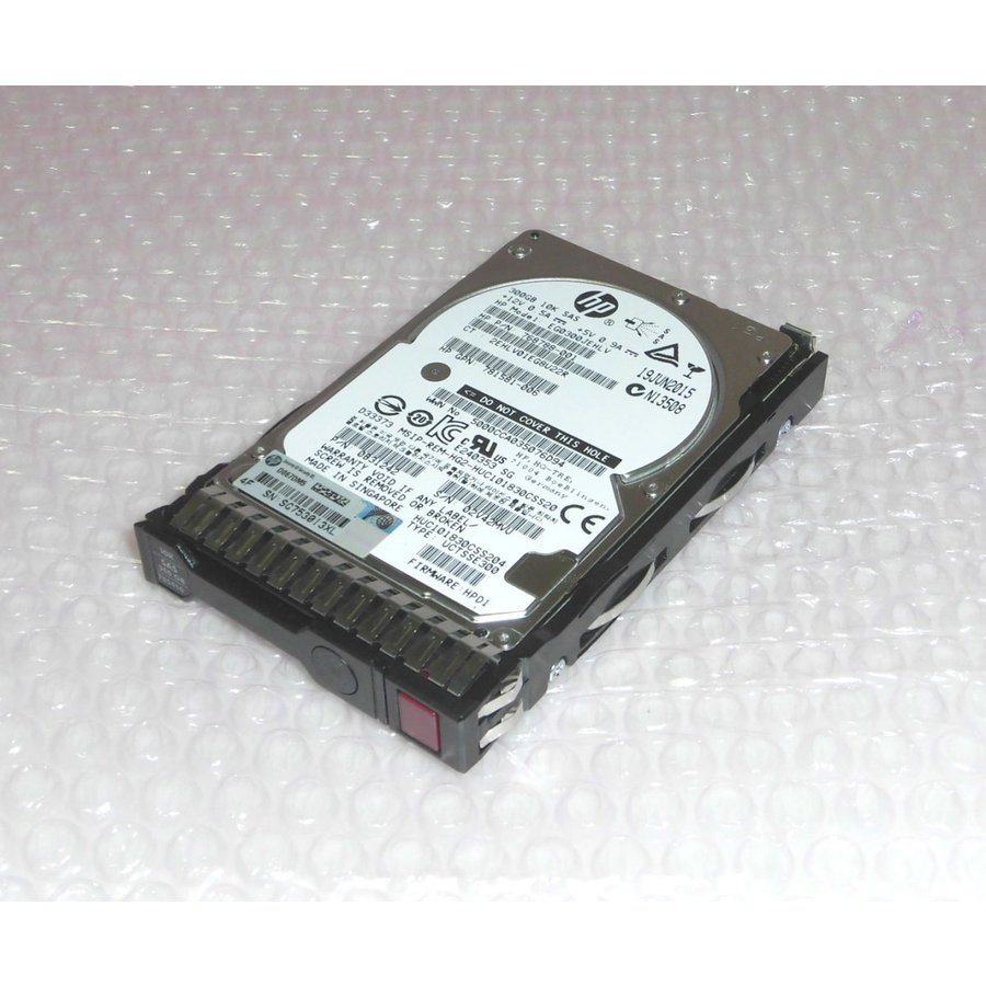 HP 781514-003 EG0300JFCKA SAS 300GB 蔵 中古ハードディスク 10K 2.5インチ 12Gbps 輸入