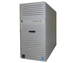 中古 NEC Express5800/T120f (N8100-2283Y) Xeon E5-2609 V3 1.9GH×2基(6C) メモリ 16GB HDD 300GB×2(SAS 2.5インチ) DVD-ROM AC*2