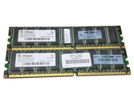 HP 326317-451 中古メモリーPC3200U 2GB(1GB×2) ECC