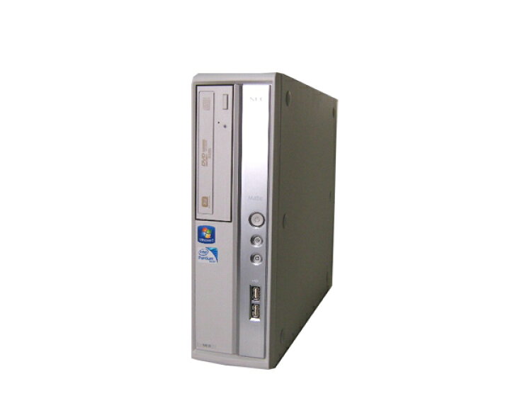 楽天市場 中古パソコン デスクトップ Windows7 Nec Mate Mk27rb D Pentium G630 2 7ghz メモリ2gb Hdd250gb Dvdマルチ アクアライト