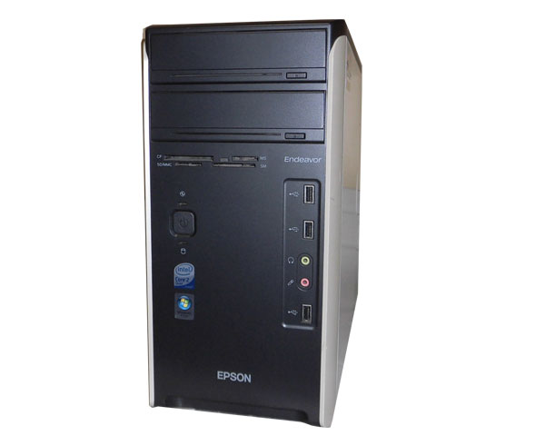 再再販 Osなし Epson Endeavor Mr6000 Core2quad Q9550 2 ghz 4gb 250gb マルチ 中古パソコン ミニタワー型 デスクトップpc Slcp Lk