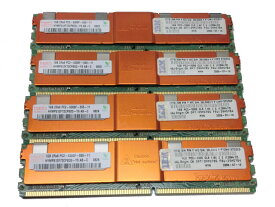 IBM 39M5784(39M5785) 中古メモリー PC2-5300 FB-DIMM 1GB×4枚(計4GB)