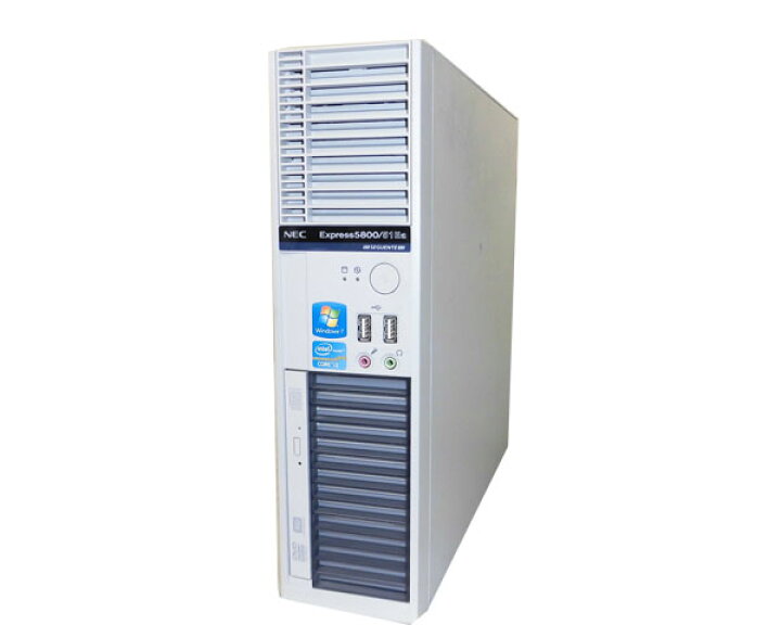 楽天市場 Nec Express5800 51ea N8100 8032 Windows7 中古ワークステーション Core I3 21 3 3ghz 4gb 500gb アクアライト