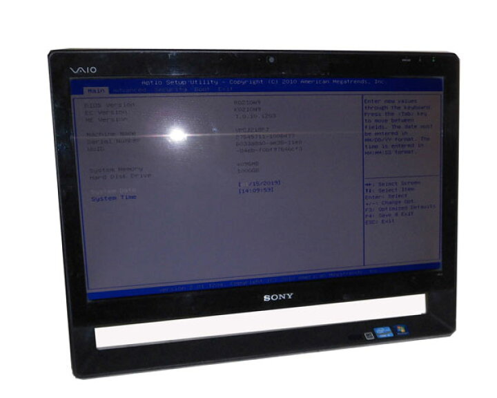 楽天市場】OSなし 中古パソコン 液晶一体型 SONY VAIO PCG-11413N Core 