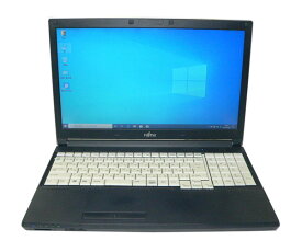 Windows10 Pro 64bit 富士通 LIFEBOOK A747/P (FMVA17011) Core i7-7600U 2.8GHz メモリ 8GB SSD 256GB DVD-ROM HDMI 15.6インチ (1366×768) 中古パソコン ノート ACアダプタ付属なし