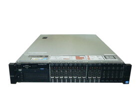 中古 DELL PowerEdge R720 Xeon E5-2620 V2 2.1GHz×2基 メモリ 32GB HDD 1.2TB×11 (SAS 2.5インチ) DVD-ROM AC*2 PERC H710p