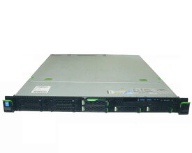 富士通 PRIMERGY RX1330 M1 (PYR1331R2S) Xeon E3-1275L V3 2.7GHz メモリ 4GB HDD 1.2TB×4(SAS 2.5インチ) DVDマルチ