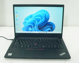パソコン 中古 Windows11 Pro 64bit Lenovo ThinkPad E14 (20RB-S3L100) 第10世代 Core i3-10110U 2.1GHz メモリ 8GB 256GB(NVMe SSD 新品) 14インチ フルHD(1920x1080) Webカメラ ノートパソコン